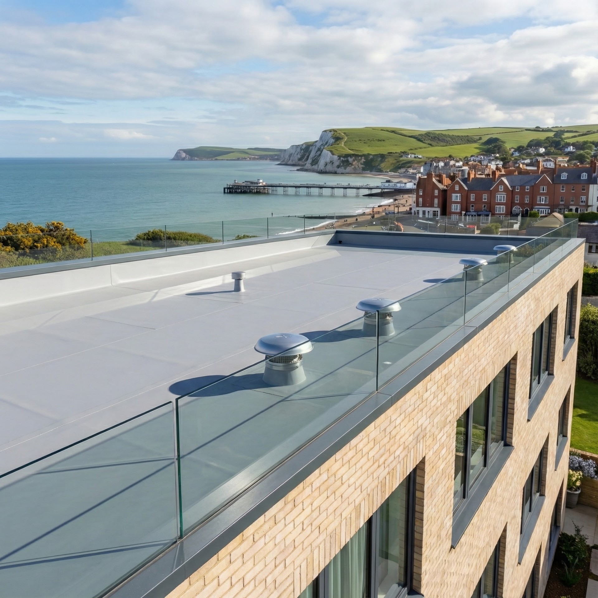 EPDM Rubber flat roof